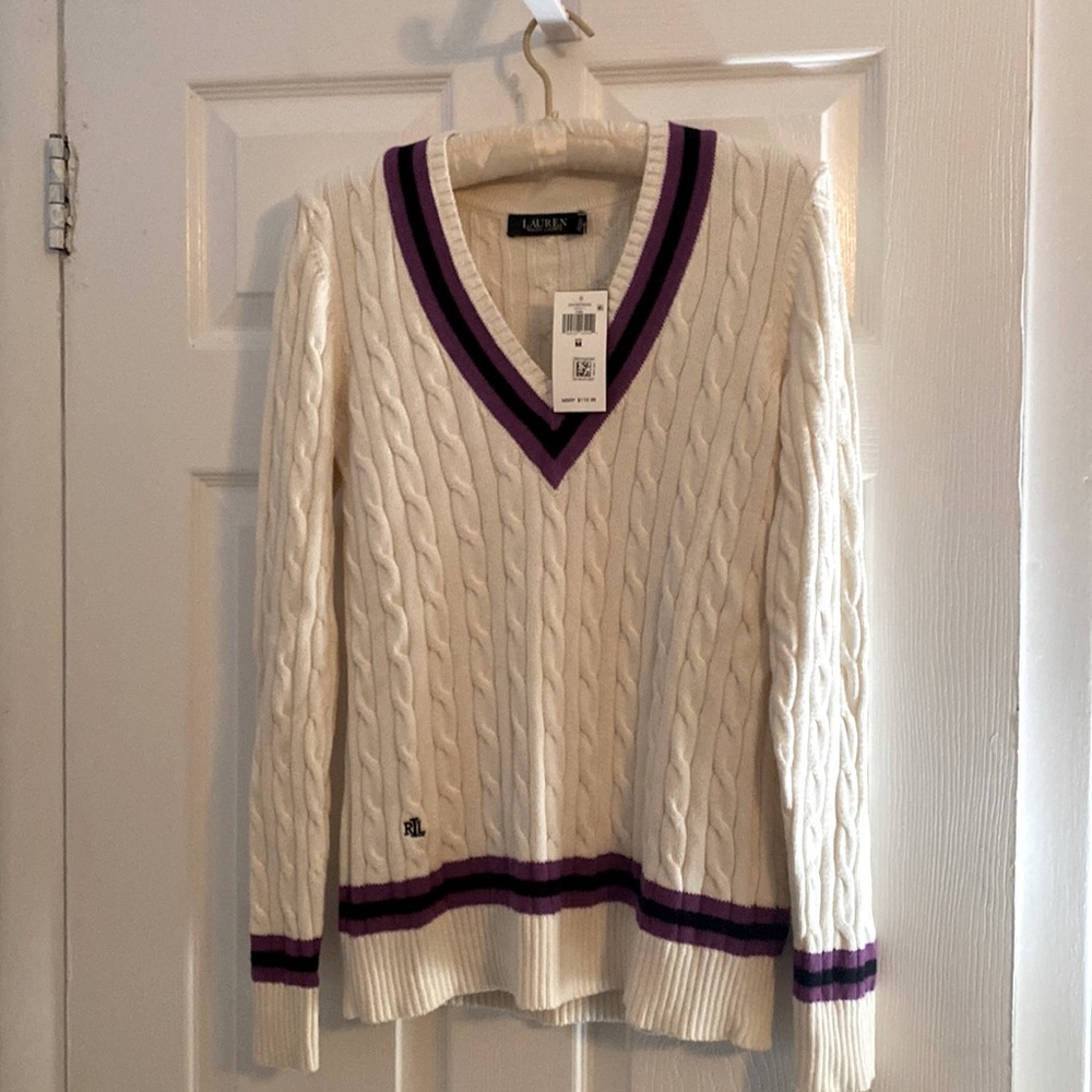 Women’s Ralph Lauren V Neck Sweater